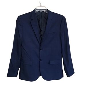 H&M Mens Navy Blue Blazer Jacket Size 40R
